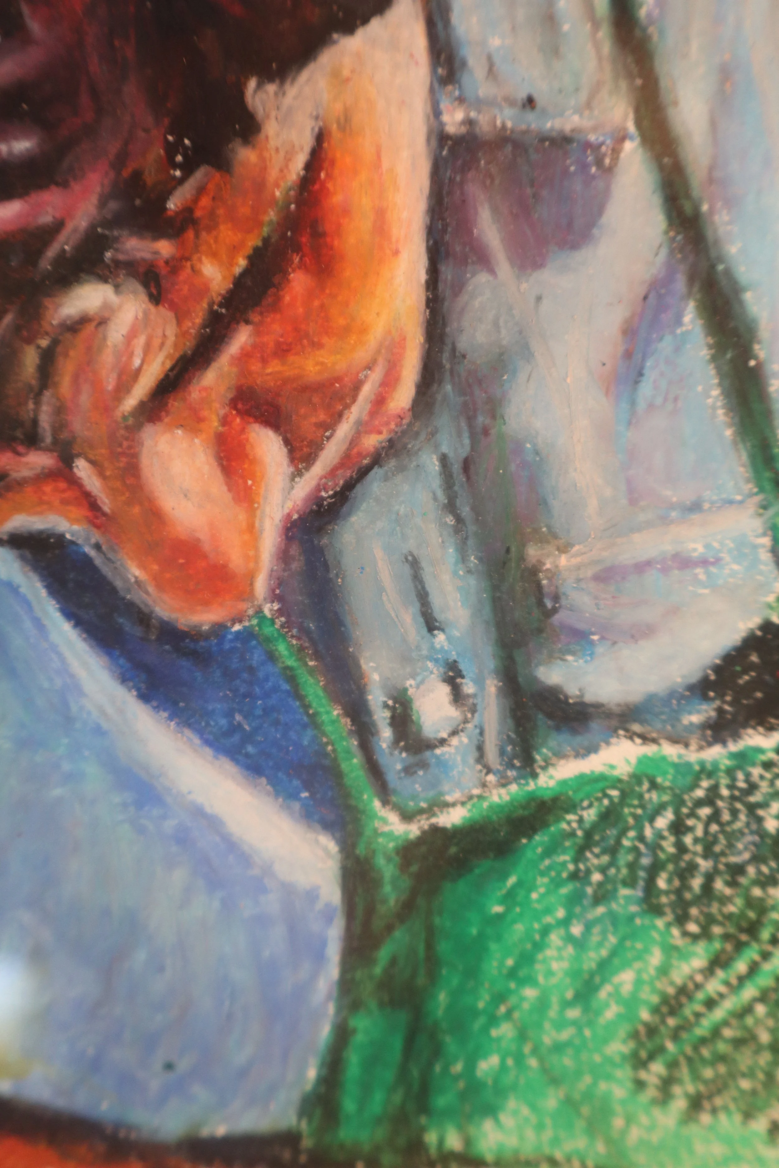 Artist at work Original Painting