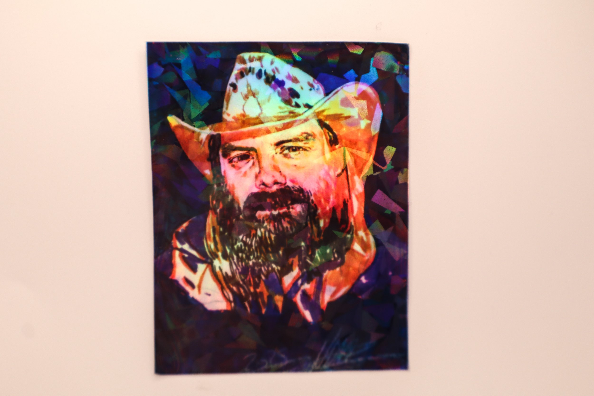 Good Country Man Holographic Sticker