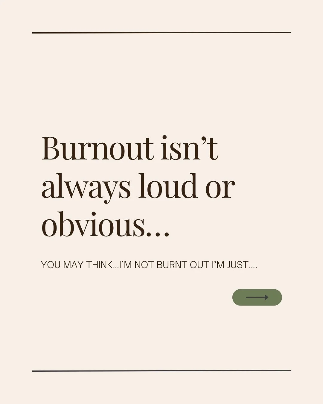 Wins mean nothing without wellness. Prosperity means nothing without peace. Success means nothing if it requires self-sacrifice.
Achievement means nothing if it&rsquo;s not sustainable. 

Just because this is how you&rsquo;ve &ldquo;always been&rdquo