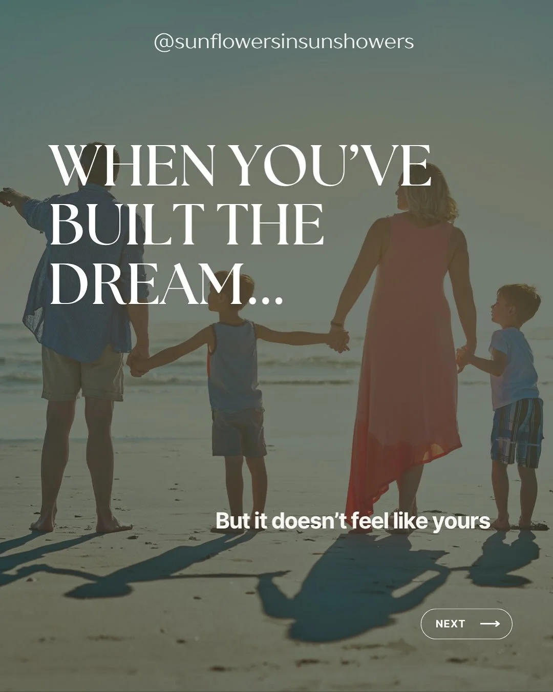 The &ldquo;success trap&rdquo;&hellip;.
You can have a life that looks life the dream and still feels strangely hallow&mdash; and if you feel that too then reflect on what&rsquo;s missing&hellip;

Is it&hellip;
Your needs?
Your dreams?
Your values?
Y