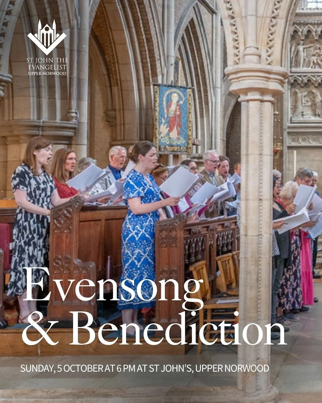 ✨ This Sunday at St John&rsquo;s ✨ 
Join us at 6 PM for Choral Evensong &amp; Benediction for the Sixteenth Sunday after Trinity.

Experience a peaceful service of reflection, where the beauty of psalms, readings, and choir music opens a space for st