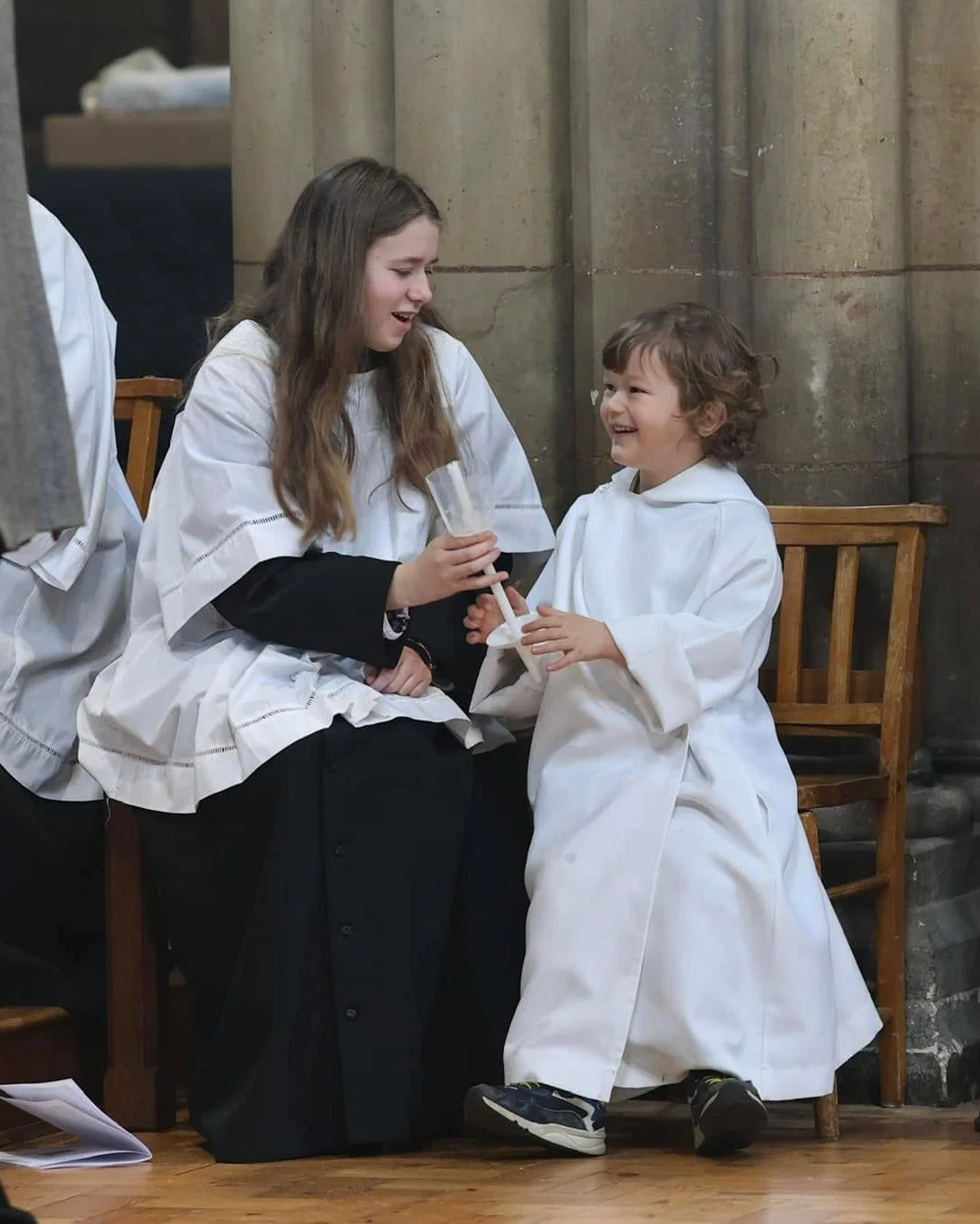 Join us for our 10:30 AM Sung Parish Mass tomorrow.

PlayTime! Disciples (0 - 6), Junior Disciples 1 (6-8), Junior Disciples 2 (8-11), and Youth Church (11 - 18) meet as normal.

New friends and old: all ages are welcome 💛🙏🏽
Followed by coffee and