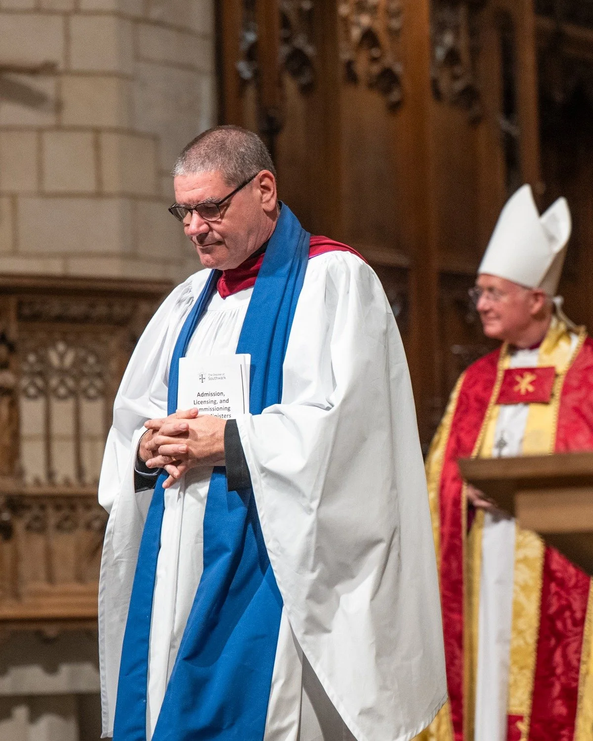 A special congratulations to Rob Barber, who has been commissioned as the Croydon Area Warden of Readers at Southwark Cathedral.

This took place during the Admission, Licensing, and Commissioning of Lay Ministers last Sunday night.

Photo Credit: @m