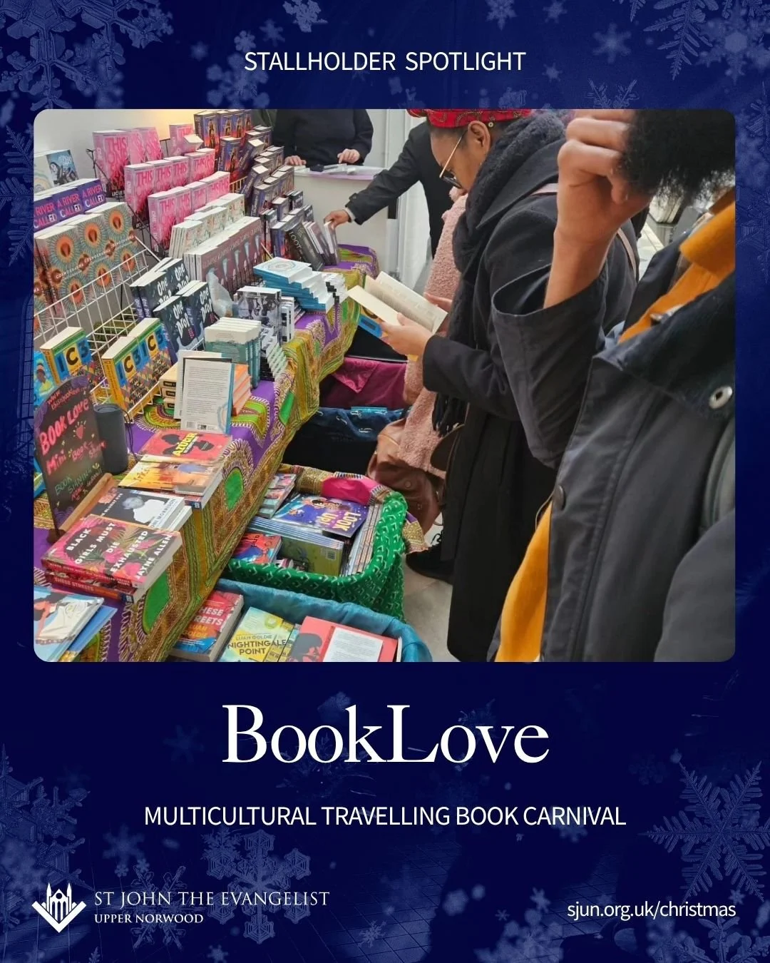 📚 2 days to go until St John&rsquo;s Christmas Market! 🎄✨

Celebrate stories that matter with the local and beloved BookLove&mdash;a vibrant Multicultural Travelling Book Carnival and online shop showcasing diverse, inclusive, anti-racist, and bili