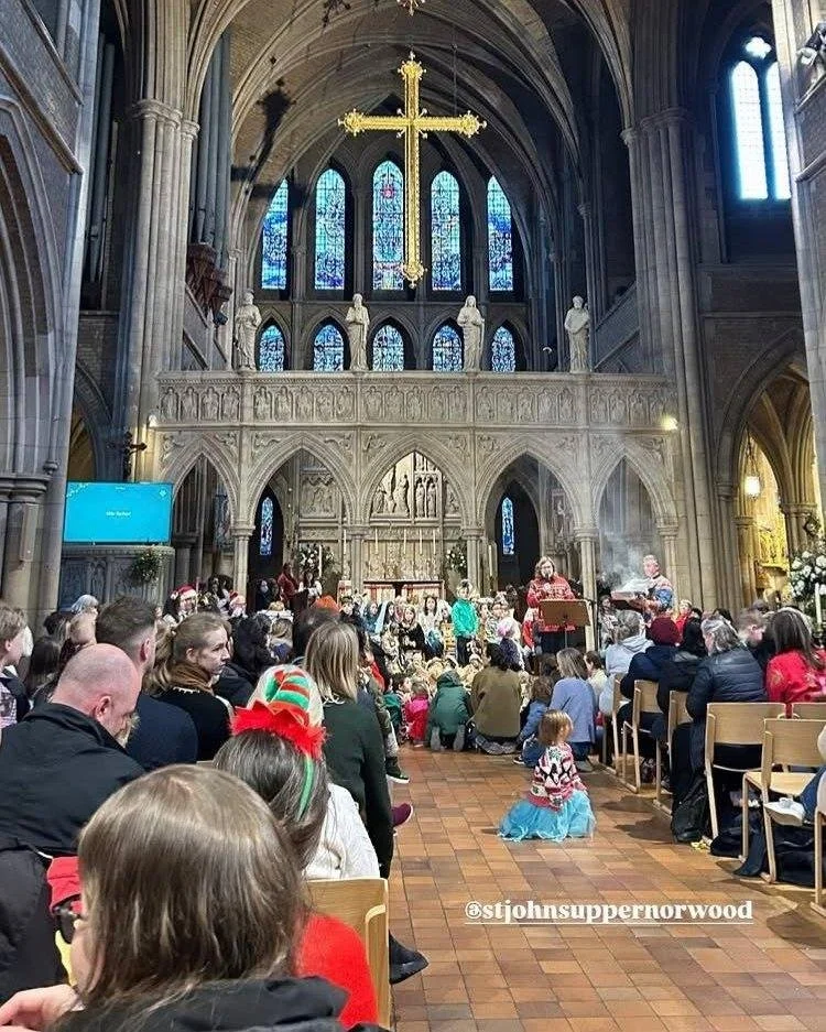 Thank you, Barney, our beautiful Christmas donkey 🤍

After meeting more than 1,350 adults and children, you&rsquo;re still standing&hellip; happy&hellip; and posing for the camera &mdash; a lovely part of our Nativity celebration.

Next stop: Midnig