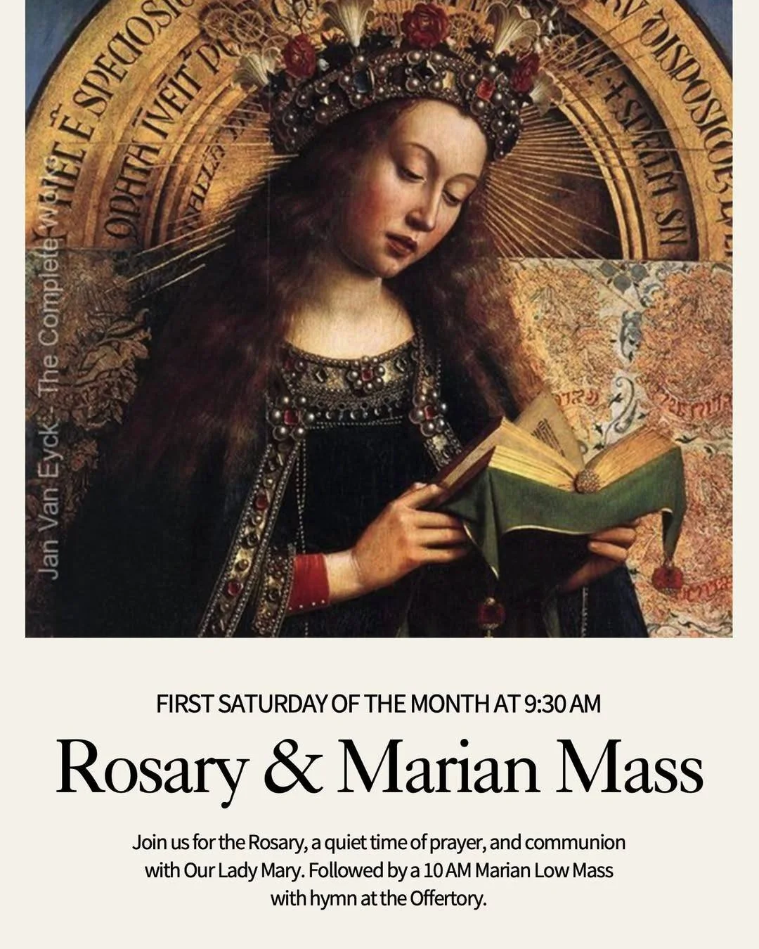 📿 A quiet moment. A deeper peace. A closer walk with Christ.

Praying the Rosary is a beautiful way to meditate on Jesus&rsquo; life, death, and resurrection &mdash; a prayer that brings calm, eases the heart, and draws us closer to Christ through M