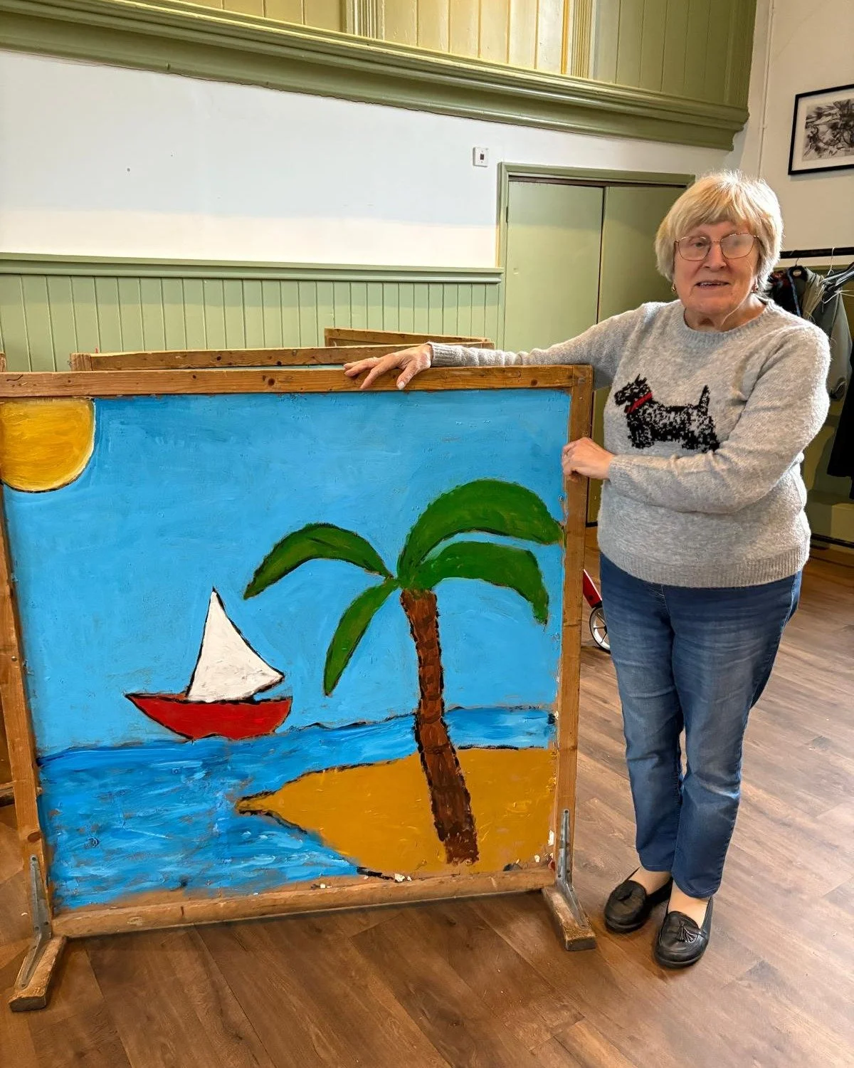 So lovely to have The Hub back today after the Christmas break 💛

We eased back in with a keep-fit session &mdash; mixing gentle fitness, laughing yoga, and relaxation &mdash; to start the afternoon on a positive note ✨ 🧘&zwj;♀️ . Meanwhile, one of