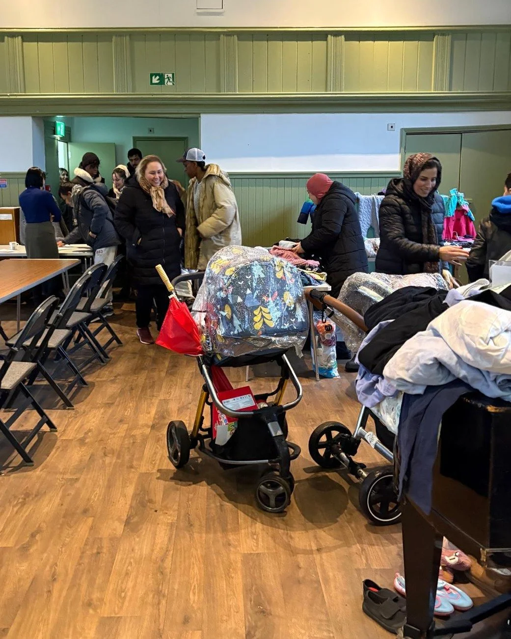 Thank you so much to everyone who donated so generously over the Christmas break. Your kindness has already been put to wonderful use at our Refugee Caf&eacute; last week, helping to provide practical support, essential items, and a truly welcoming s