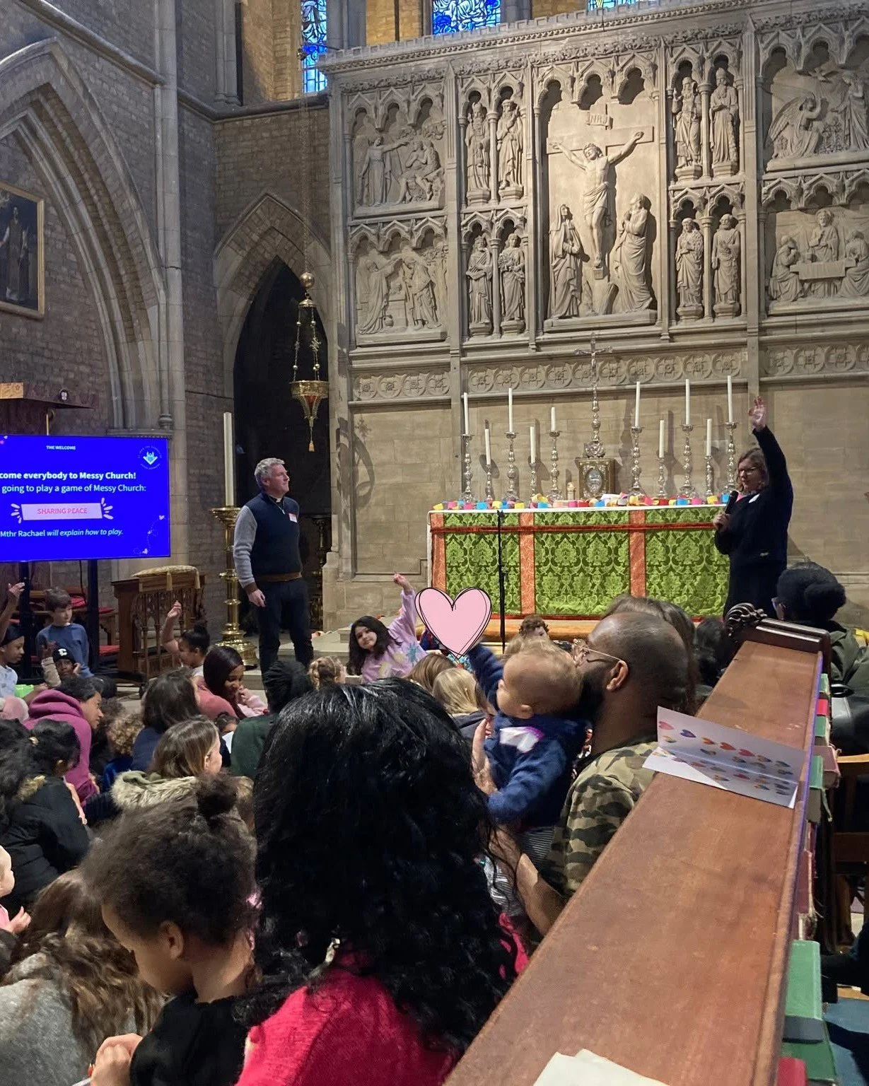 What a wonderful Messy Church yesterday! 💛

Thank you to everyone who came along. It was such a joy to fill the space with creativity, laughter and love as we explored the story of the Prodigal Son together. A special welcome again to our friends fr