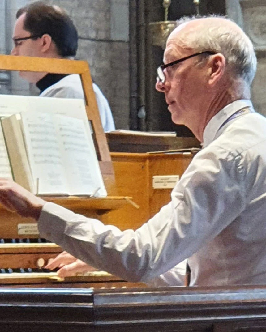 🗓️ One month to go!

We're thrilled to welcome Ian Shaw to St John's for the second concert in our organ series, on Wednesday 21st May at 7:30pm!

Ian is an organist, pianist, composer, and music director. Holding an MA and the prestigious FRCO dipl