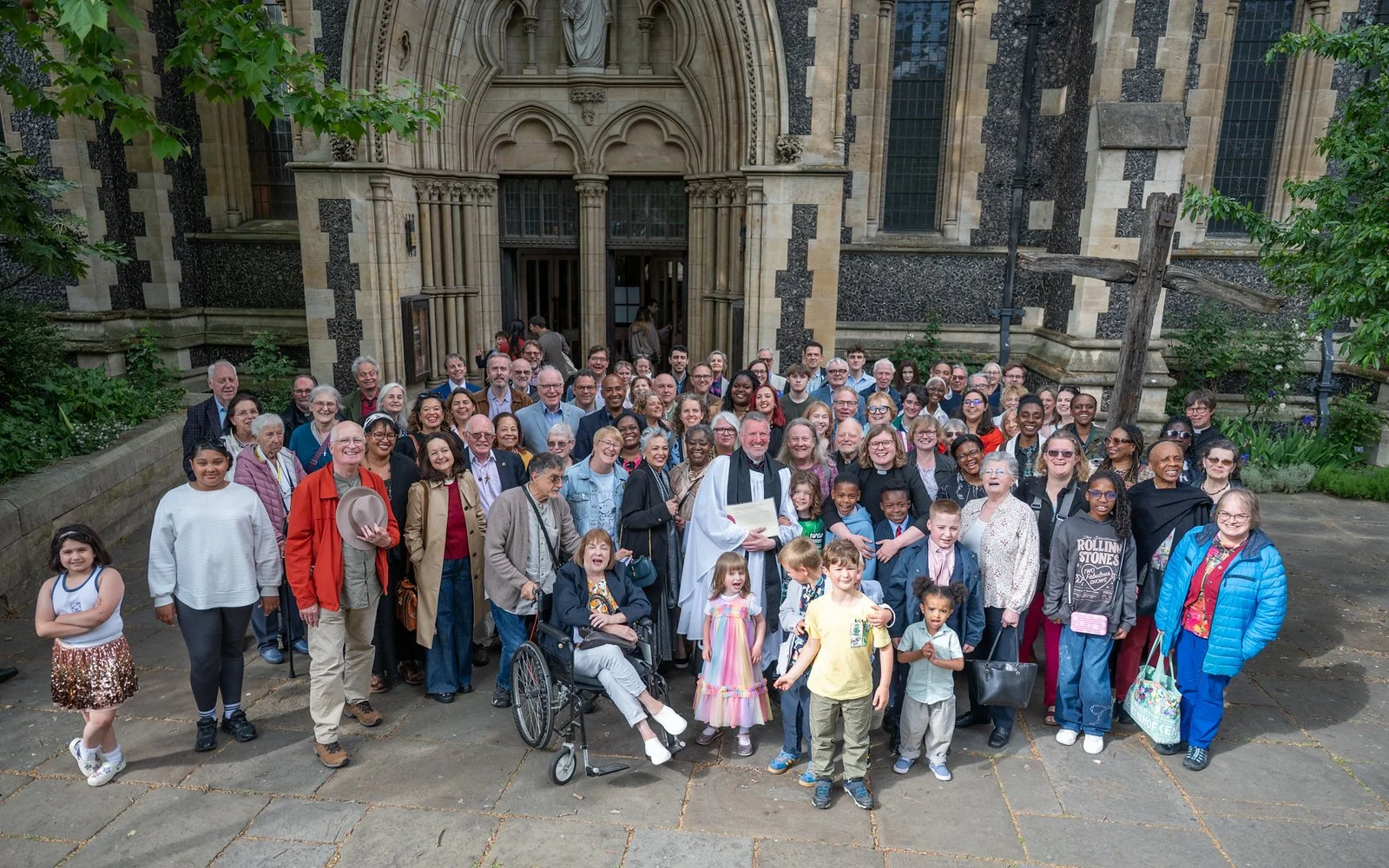 This is what community looks like. St John's, Upper Norwood, supporting Fr John on his big day &mdash; Honorary Canon of Southwark Cathedral.

What a blessing! 🙌