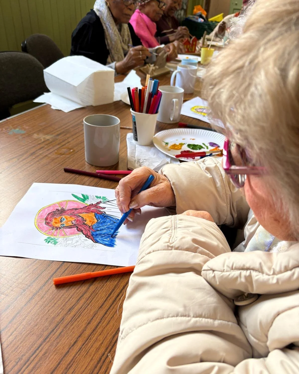 🎨 We had a lovely time at The Hub last week! Our art and craft session was full of creativity and laughter, just the kind of afternoon that makes The Hub so special!

The Hub is a friendly, welcoming community space in St John's Community Hall, meet