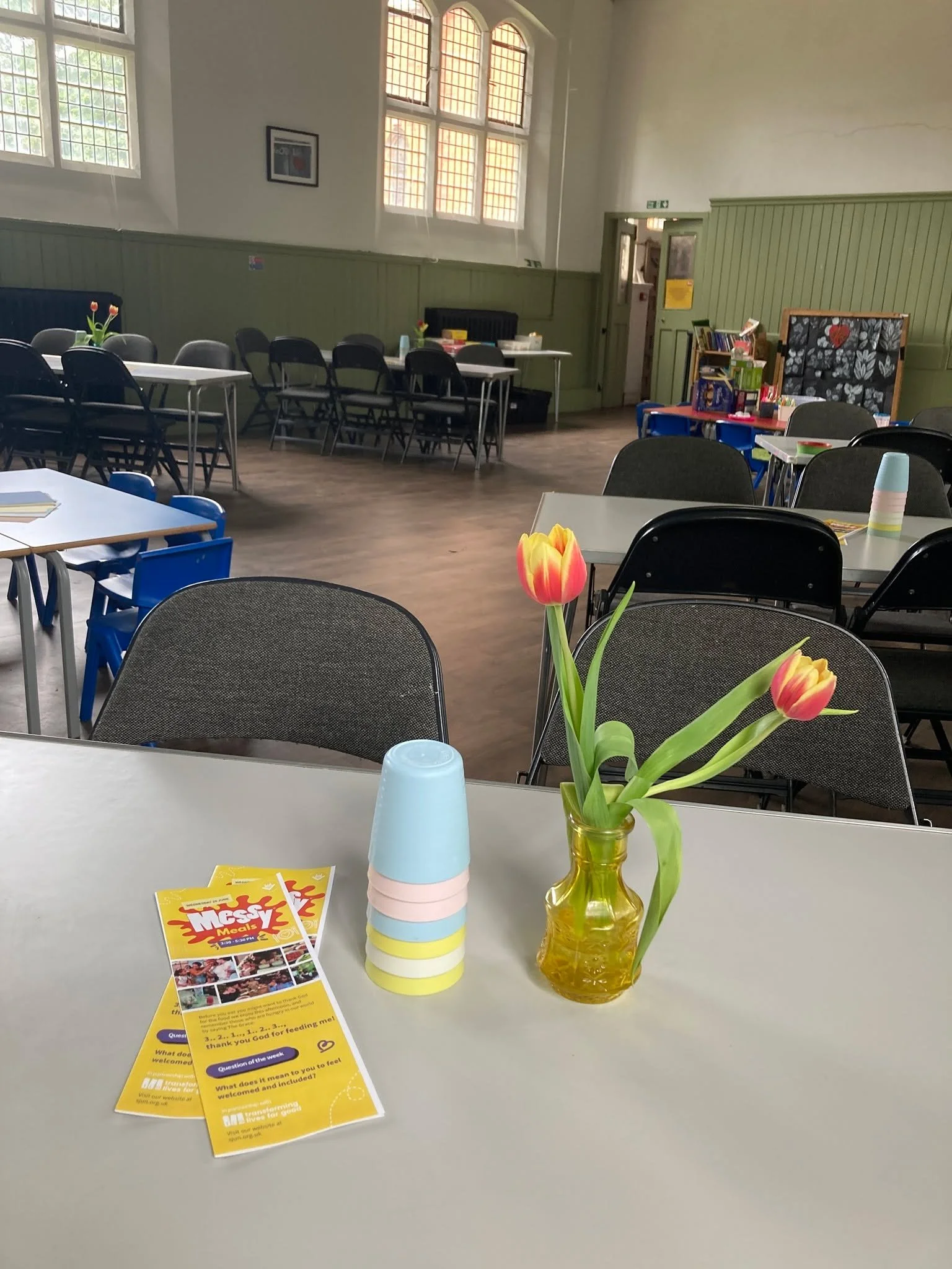 "Messy Meals has become our go-to every Wednesday after school! The kids absolutely love catching up with friends, getting creative with colouring, and diving into board games. For us grown-ups, it's such a treat to relax in a warm, welcoming sp