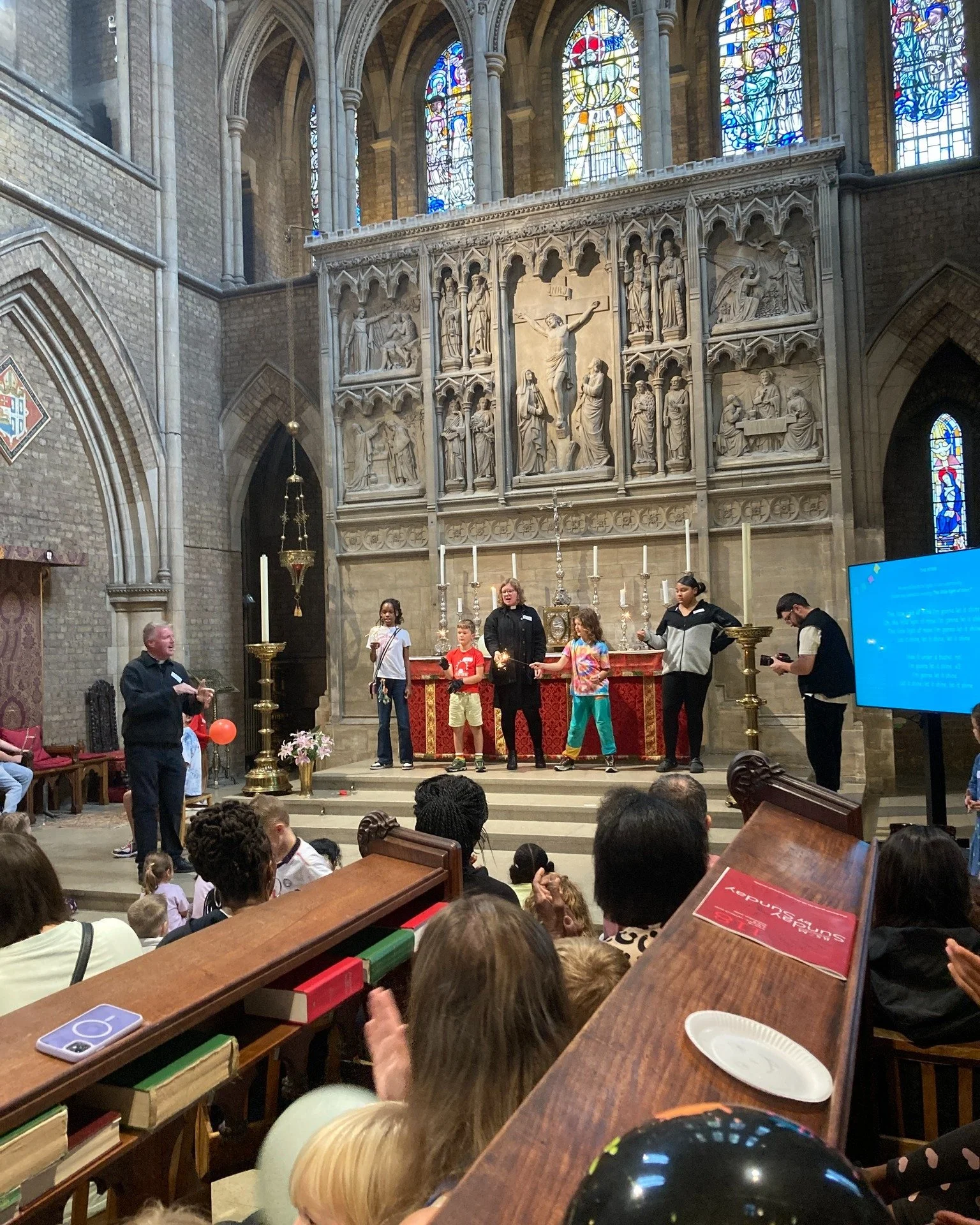 We had so much fun at Messy Church: Special Our Community today! 🦕🦖

A huge thank you to our incredible volunteers for your time, your hearts, and for cooking up such delicious food for us all to share together! 🦕

We love this community 💛

Join 