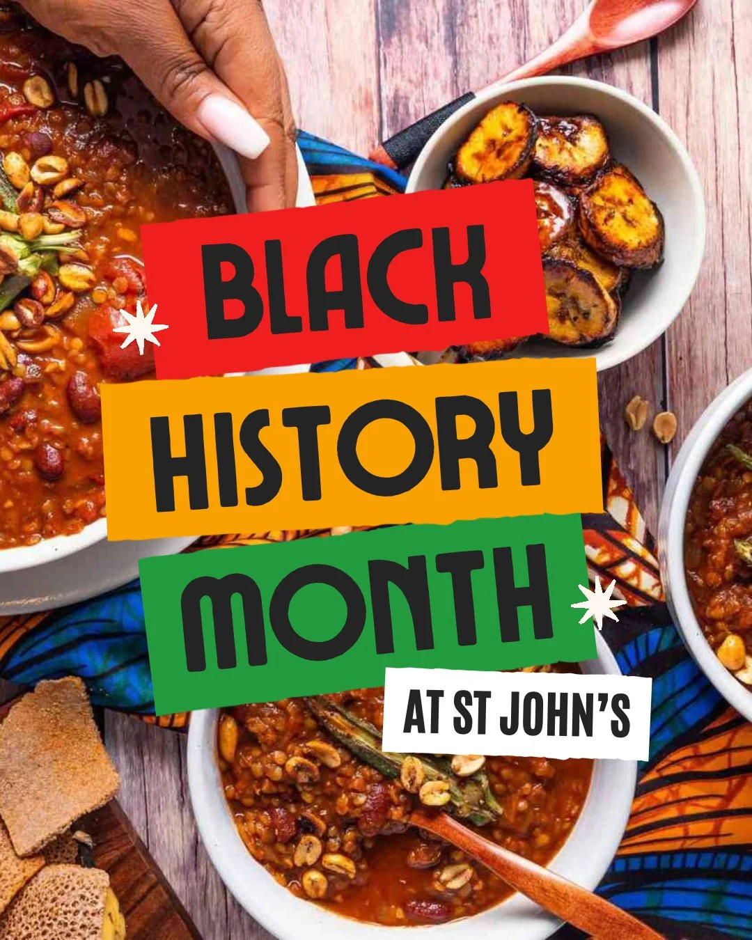 🍽️ Stay after Mass tomorrow, Sunday 4 October, for a Black History Month-themed Sunday Parish Lunch. It's a lovely chance to connect with fellow parishioners over good food. 💛

Suggested donation: &pound;5 per person / &pound;10 per family

Everyon