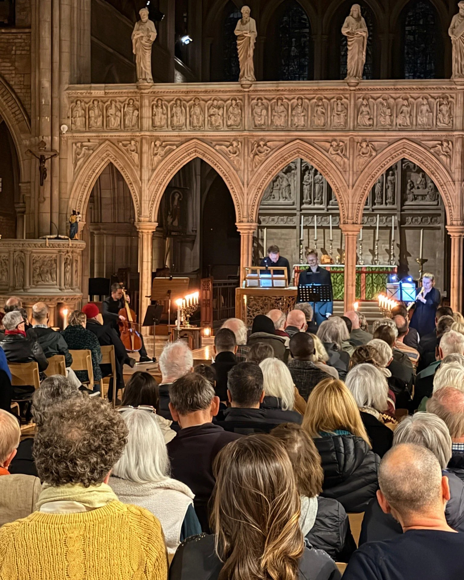 Bach by Candlelight 🕯️ What a lovely evening!

Thank you so much for joining us yesterday evening. We hope you enjoyed the music, and a big thank you to our wonderful musicians for such a memorable night.

Next up: Love and Lament by Candlelight 🎶
