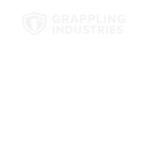 A results chart for Grappling Industries showing a total medal count of 18 with 7 gold, 8 silver, and 3 bronze medals, and a team ranking of 1st place.