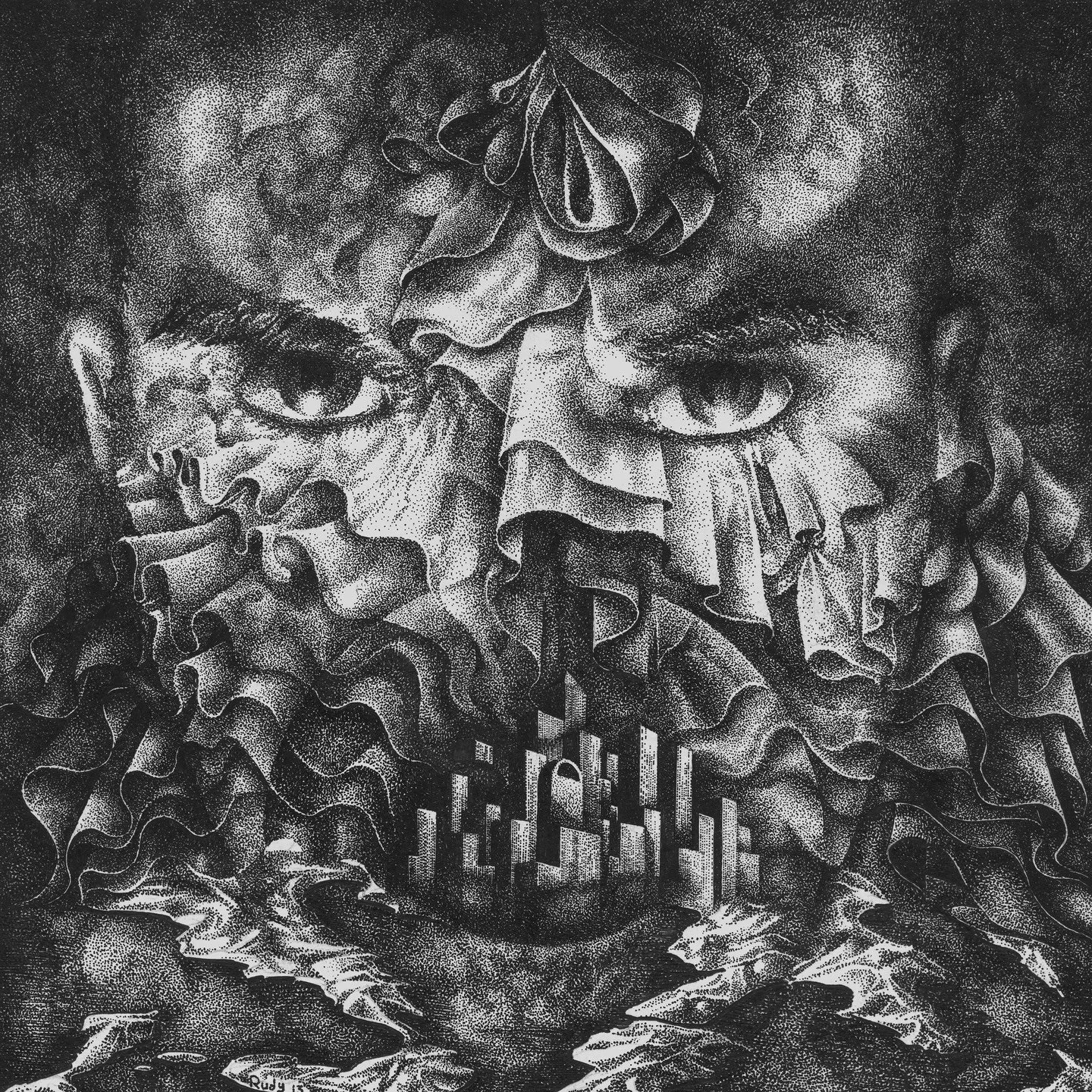 Ink pointillism is a drawing technique where an image is created entirely from tiny dots of ink!

Ruthenium, a self portrait &ndash; ink pointillism on paper.

#art #drawing #illustration #traditional_art #ink