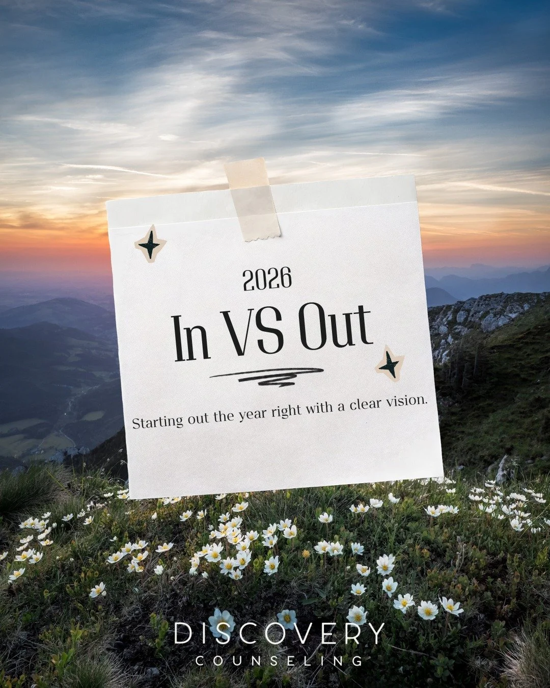Mental health in 2026 isn&rsquo;t about doing more, it&rsquo;s about doing what actually helps.

Less avoidance. More intention. Therapy isn&rsquo;t a last resort, it&rsquo;s part of how we take care of ourselves.

Which 'In' are you bringing into 20