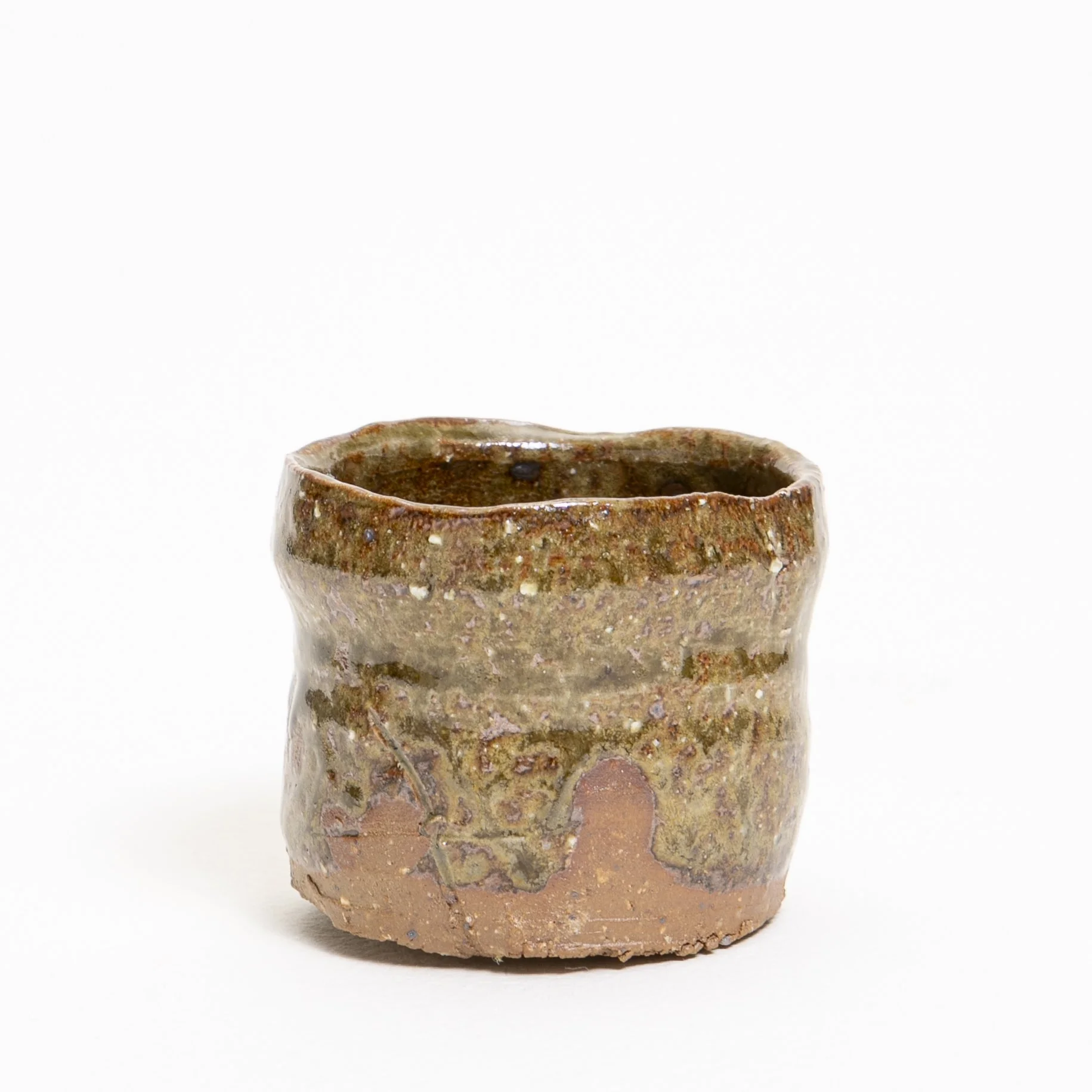 David cup wild clay rock glaze 1