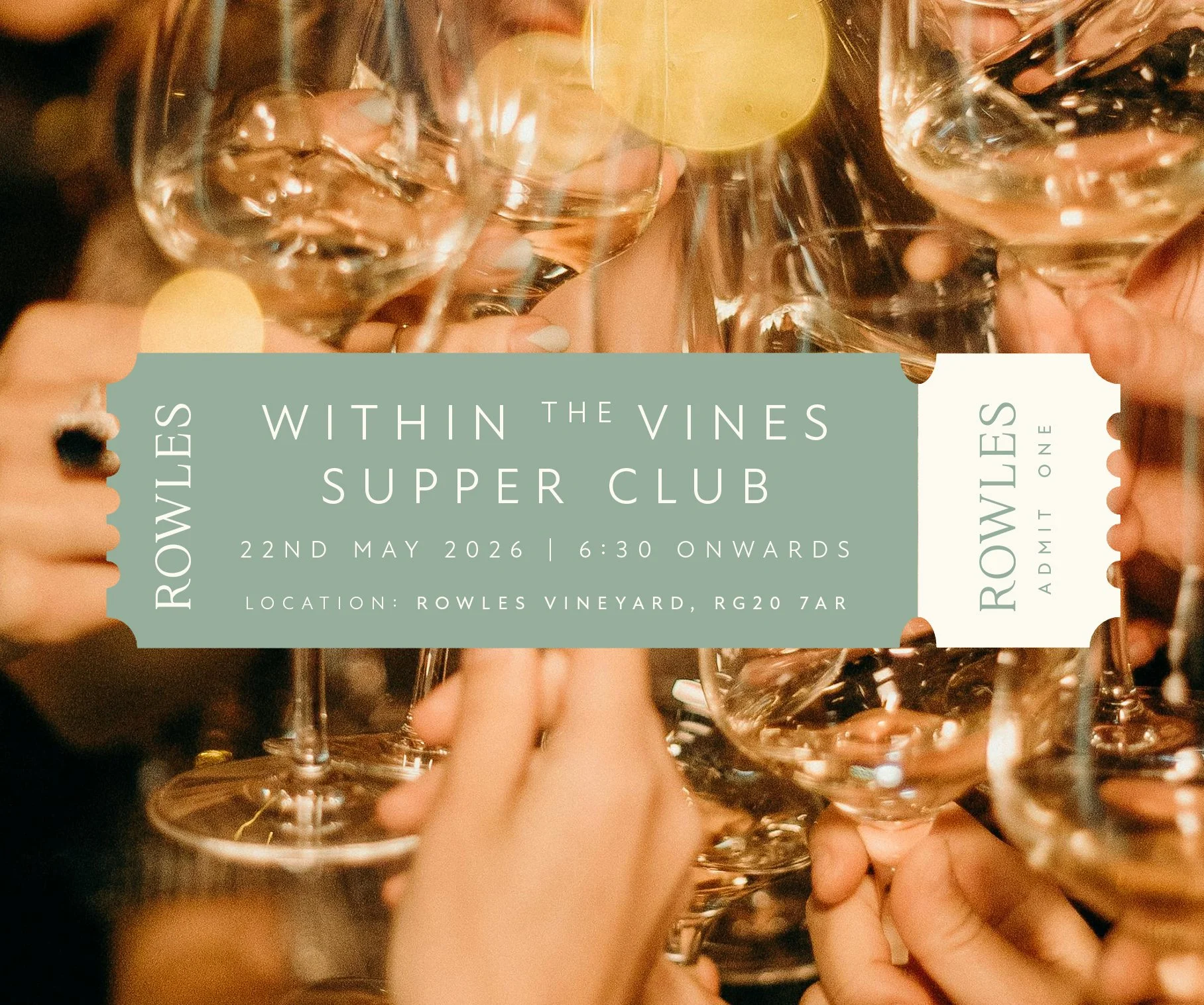 Dine Within The Vines | Supper Club - Ticket