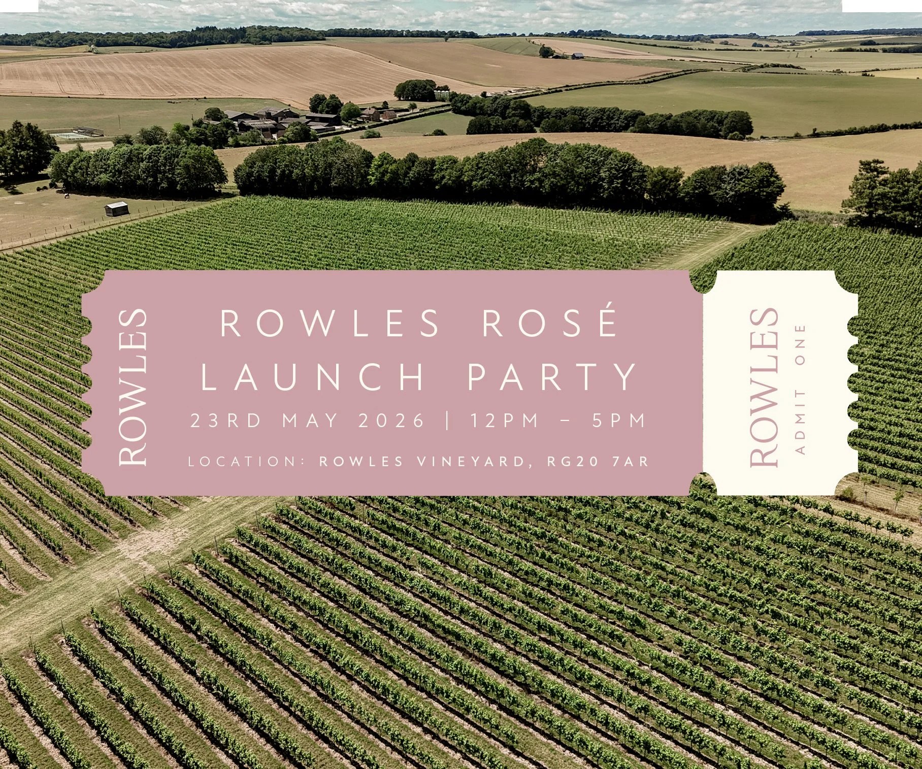 Rowles Rosé Launch Party - Adult Ticket