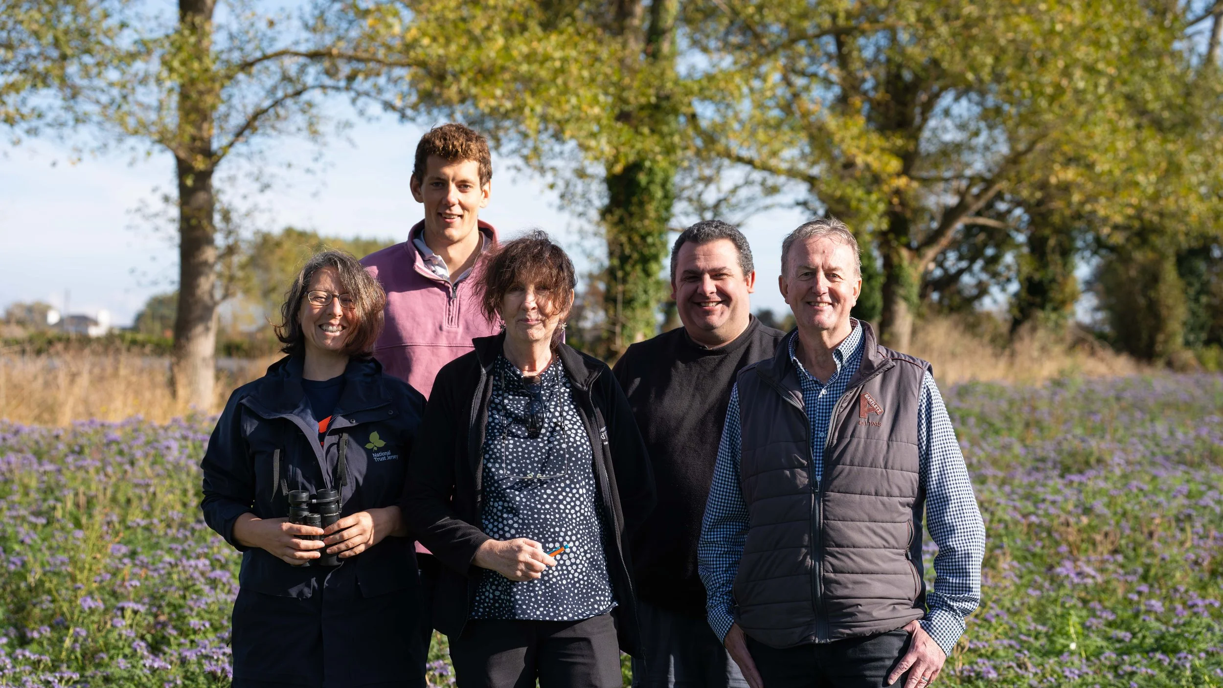 Judging team for cover crop competition