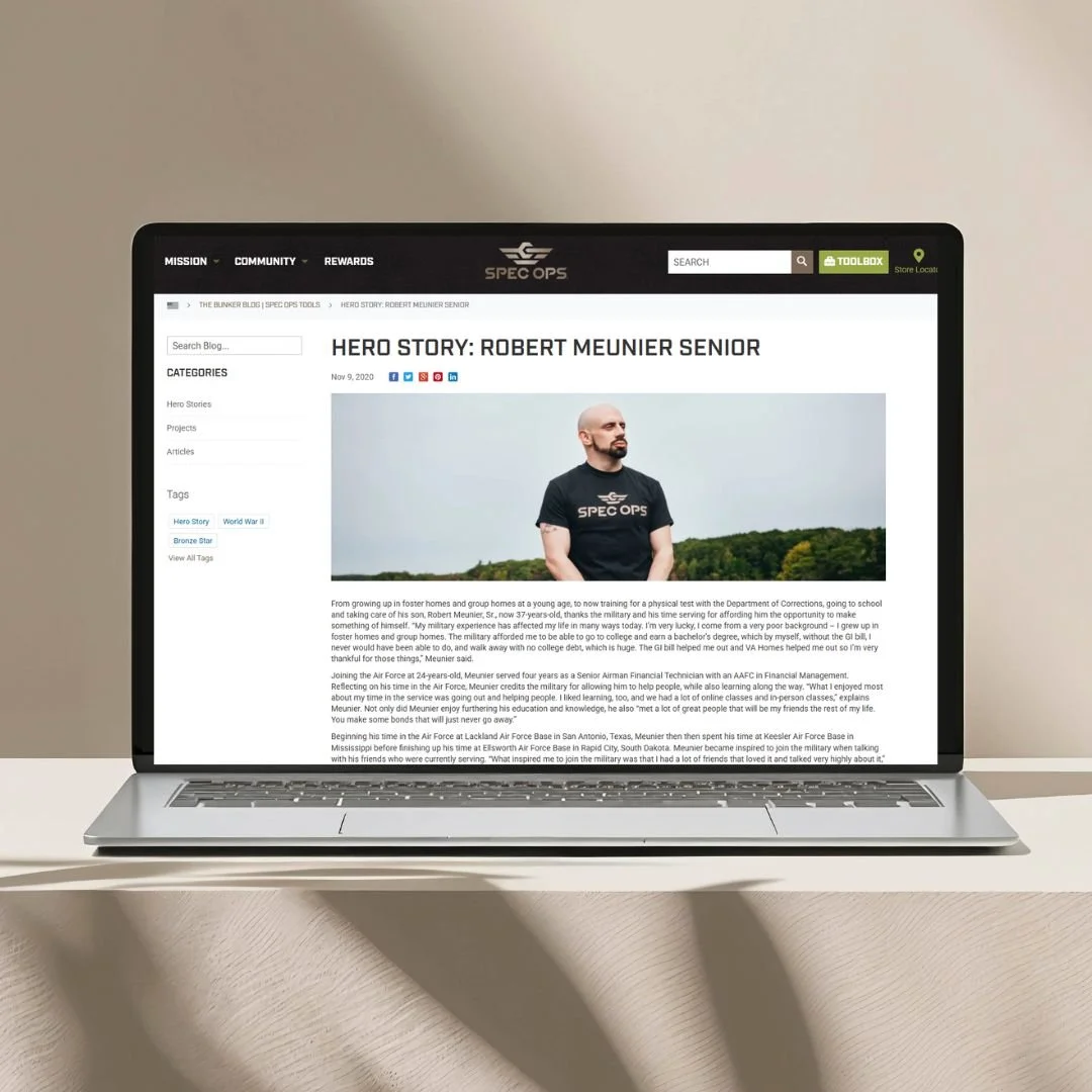 Spec Ops Tools Hero Story