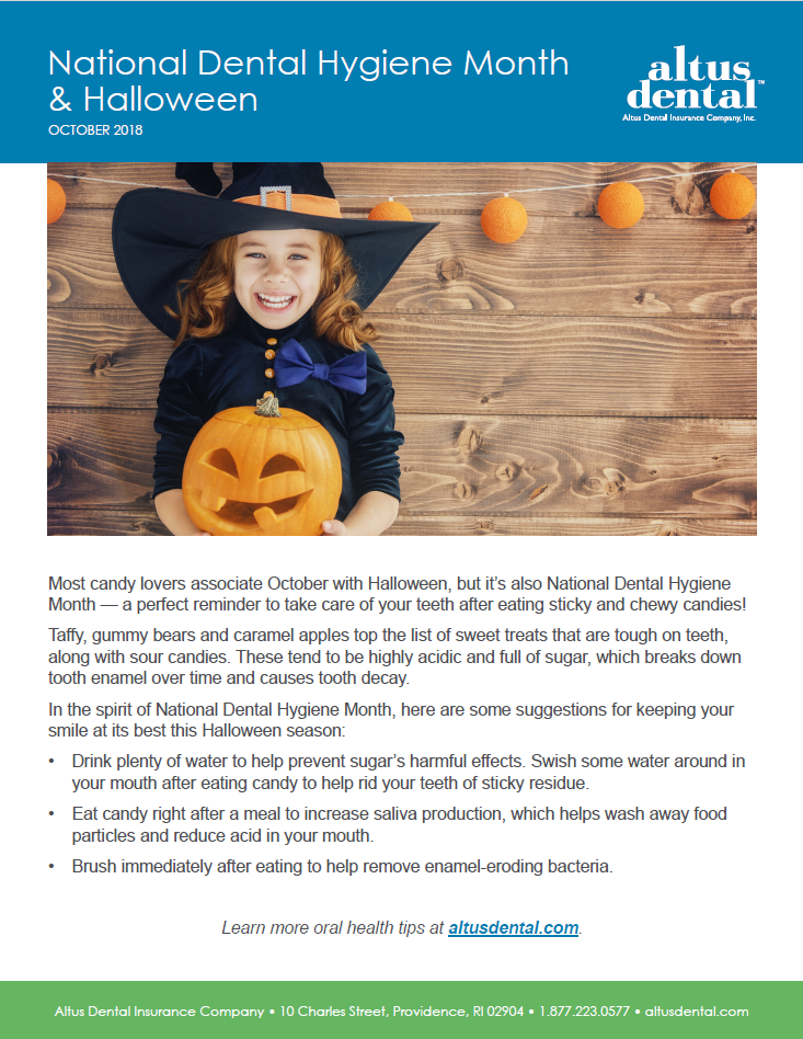 Altus Dental October Newsletter