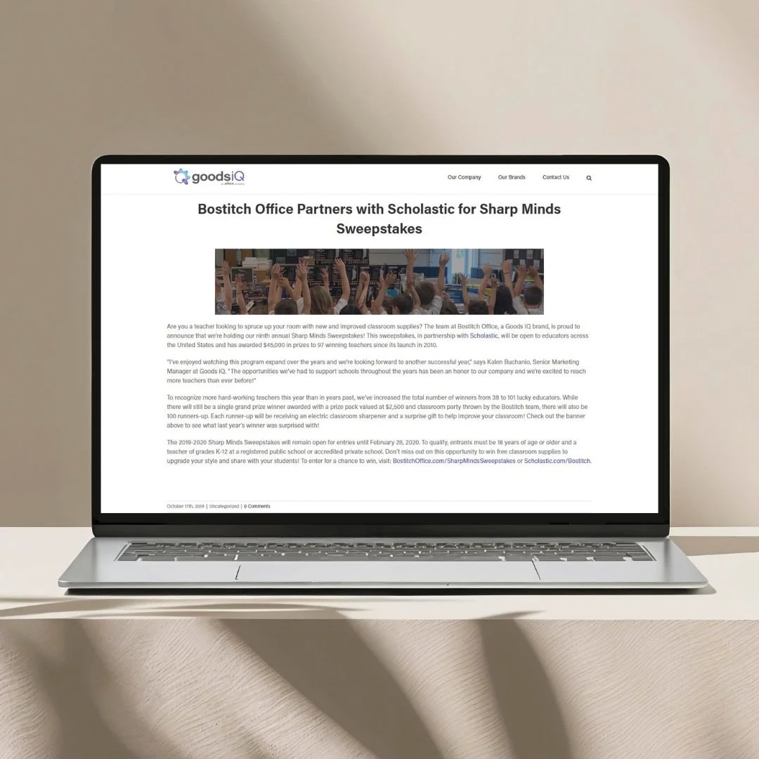 Scholastic x Bostitch Office