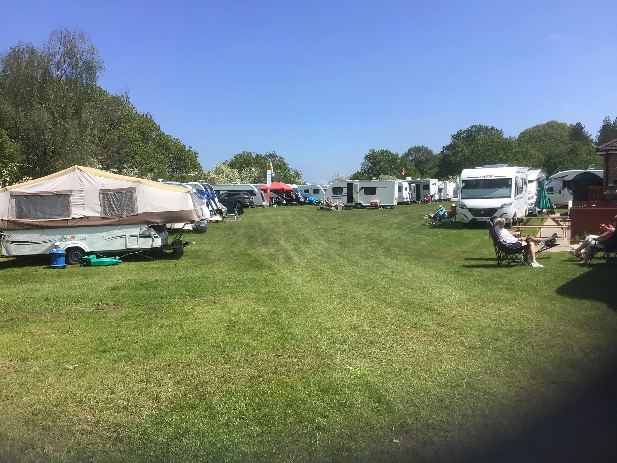 A full field at Ellwood FC, Forest of Dean
