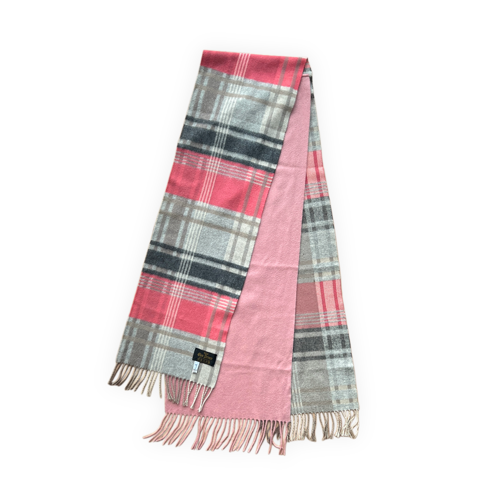 3-LEGGED SCARF - Pink Cashmere