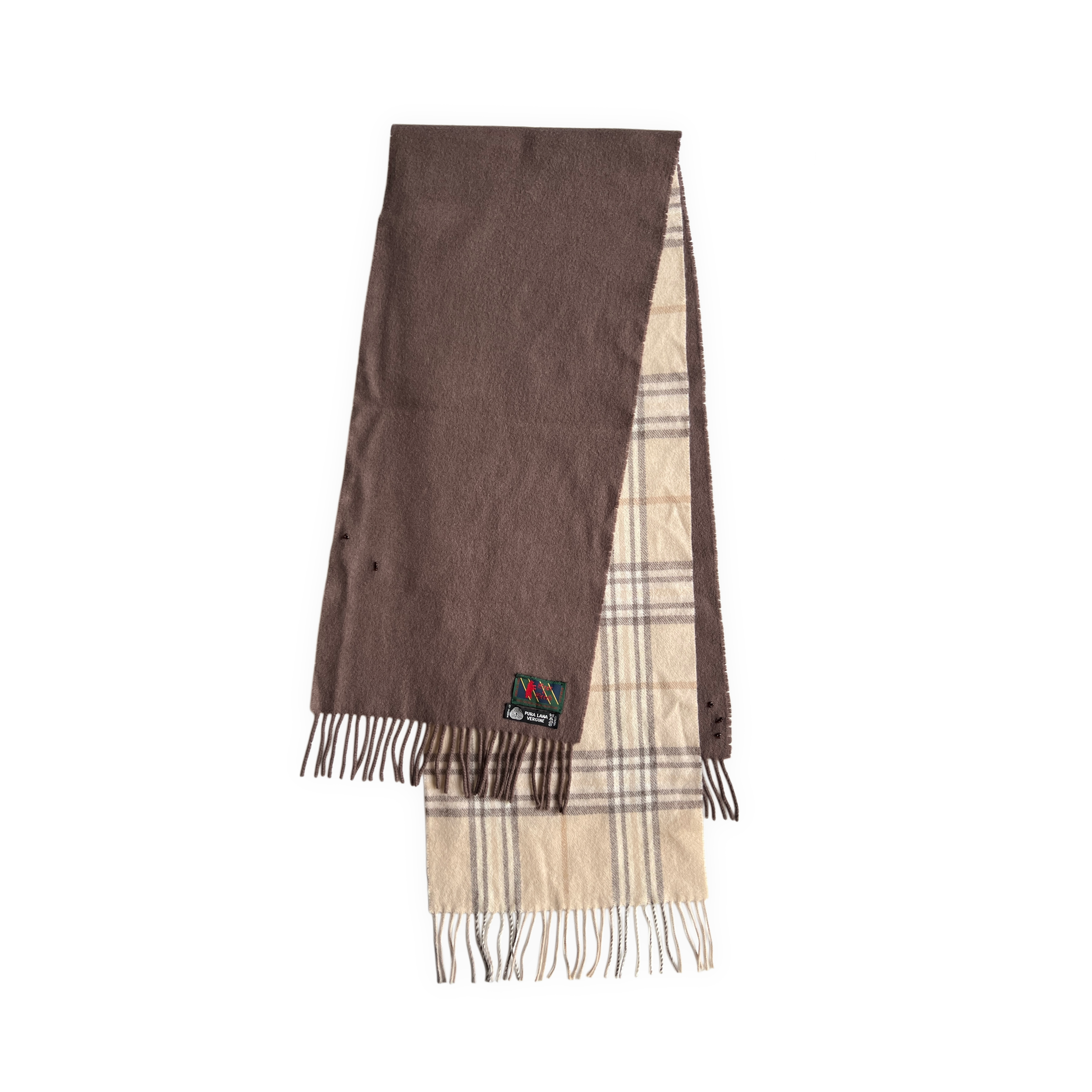 3-LEGGED SCARF - Mocha/Cream