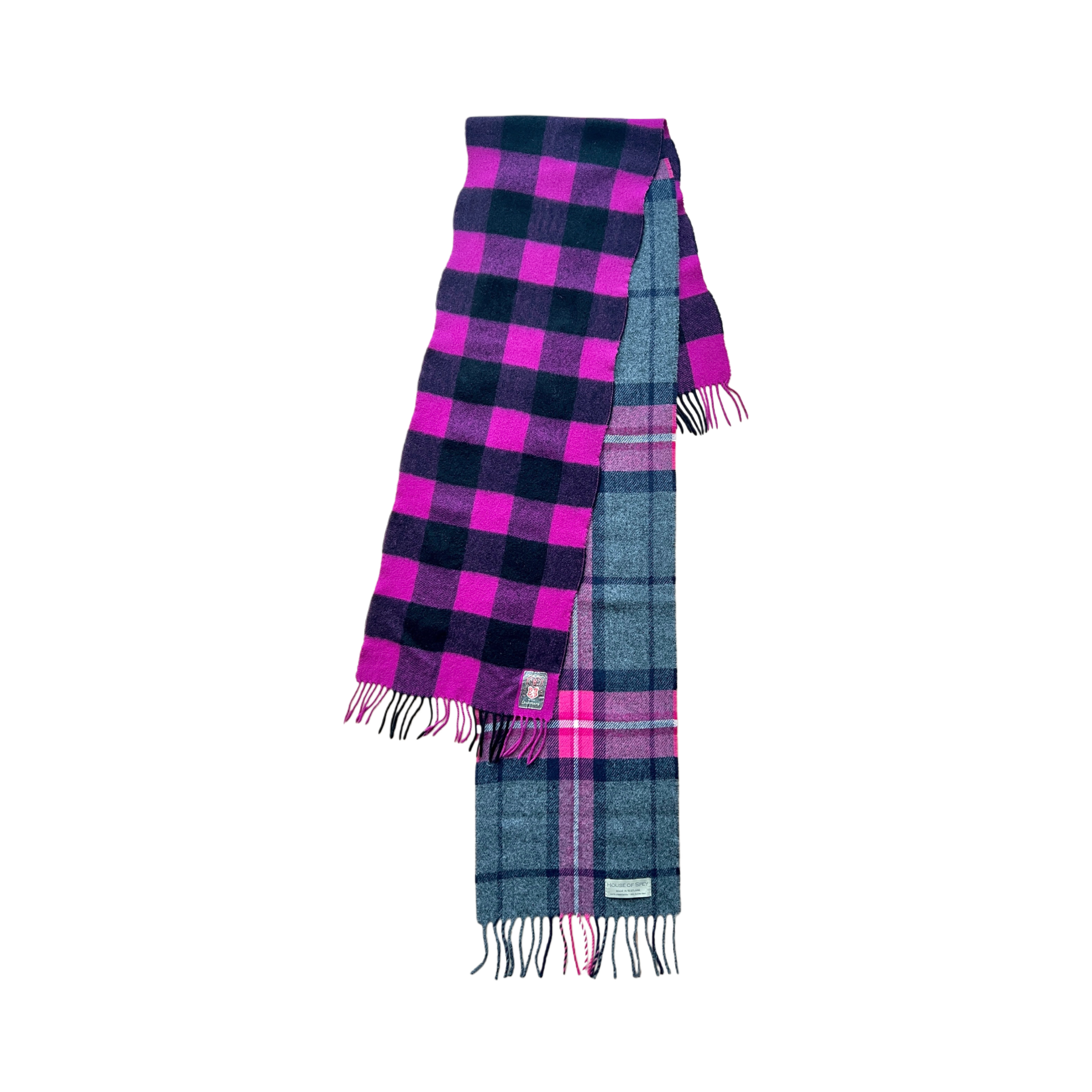 3-LEGGED SCARF - HOT PINK