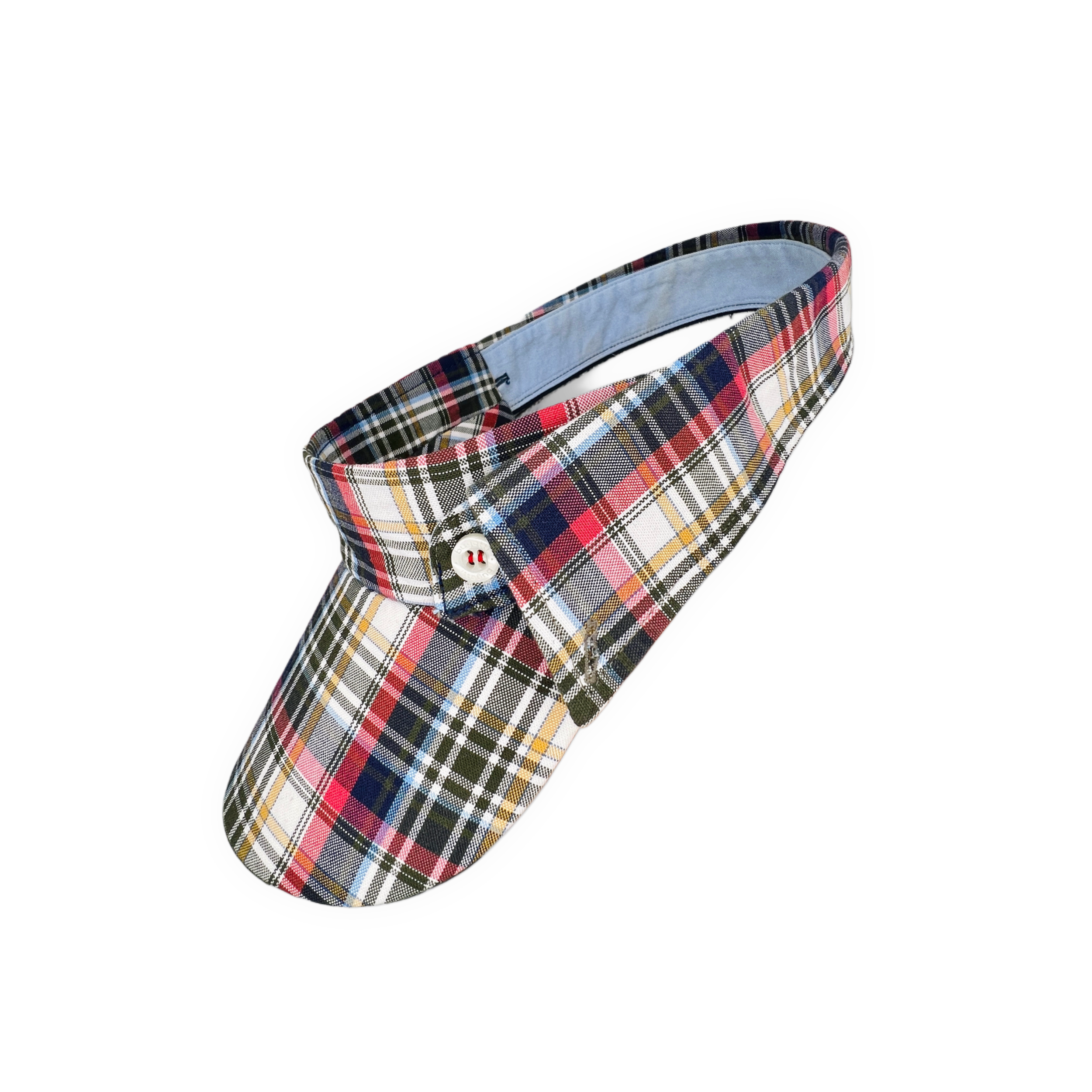 COLLAR VISOR - Multicolor Plaid