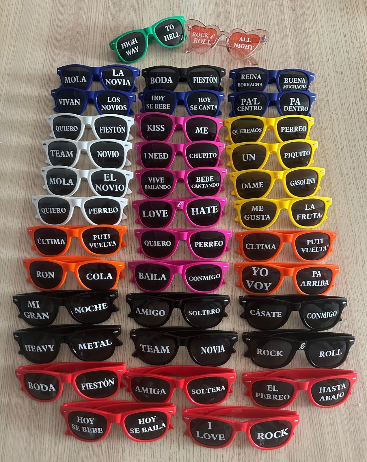 Gafas de sol - La Novia de Brighton | Batas personalizas y regalos de Novias