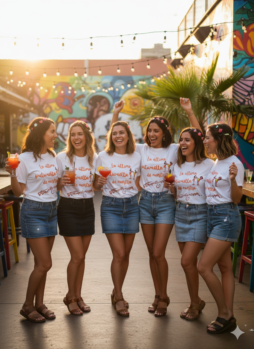 Camisetas Tropis - La Novia de Brighton | Batas personalizas y regalos de Novias