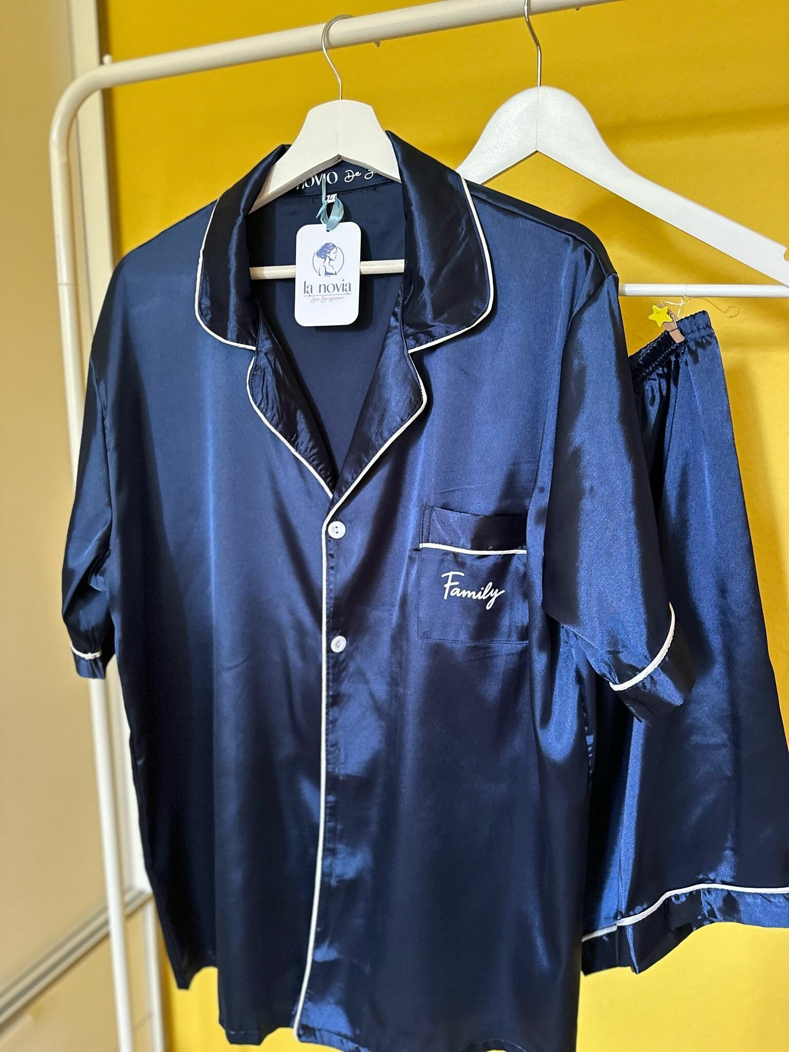 Pijama Hombre - La Novia de Brighton | Batas personalizas y regalos de Novias