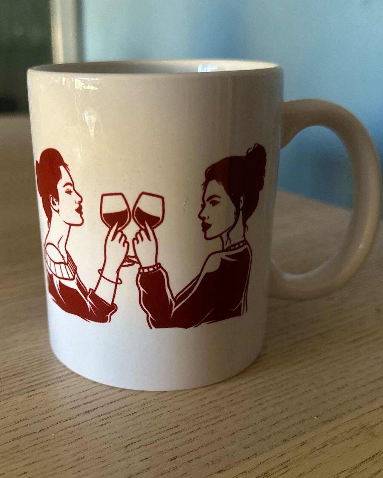 Taza cerámica - La Novia de Brighton | Batas personalizas y regalos de Novias