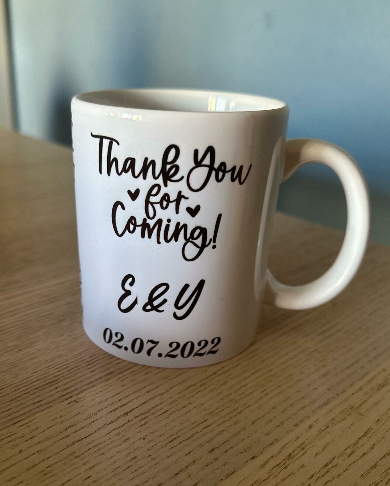 Taza cerámica - La Novia de Brighton | Batas personalizas y regalos de Novias