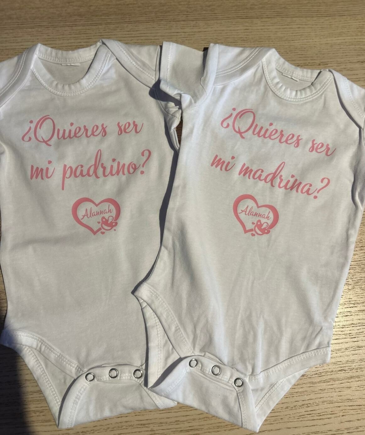 Bodies bebé - La Novia de Brighton | Batas personalizas y regalos de Novias