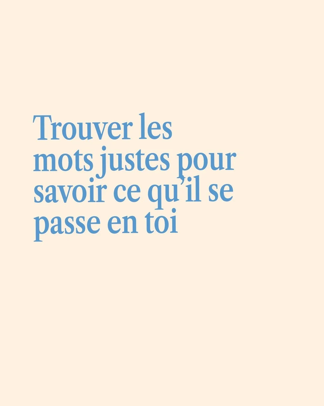 Exemple:
Tu peux ressentir des doutes par rapport &agrave; ta mission d&rsquo;&acirc;me, mais c&rsquo;est pas &ccedil;a qui fait forc&eacute;ment tilte. Tu te dis &ldquo;ouai c&rsquo;est pas faux, y a des doutes, je peux pas dire le contraire, mais e