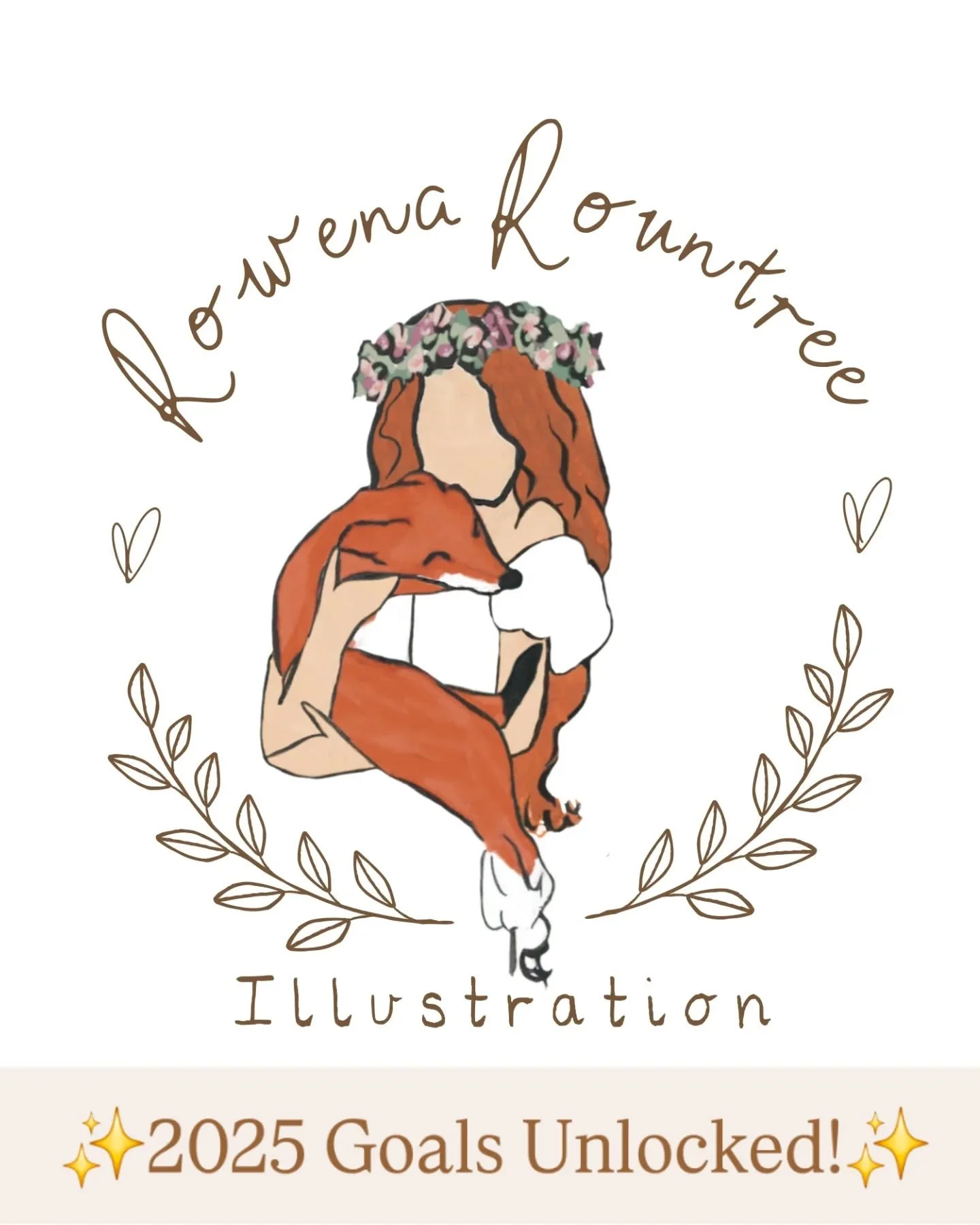 Instead of being so hard on myself, it's rather a good time to step back and really be proud of what I've achieved. Thank you all for your support and I cant wait to share more with you in the new year! Lots of love and magic wishes for 2026, Rowena 