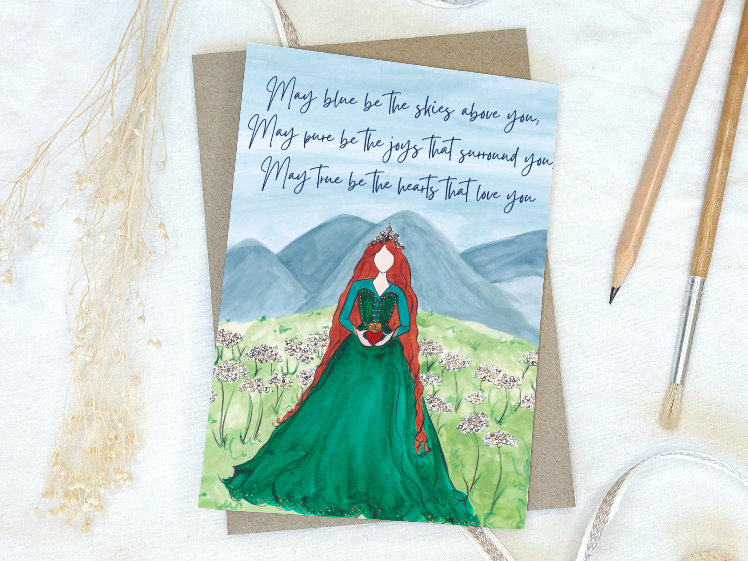 Irish Blessing Greeting Card