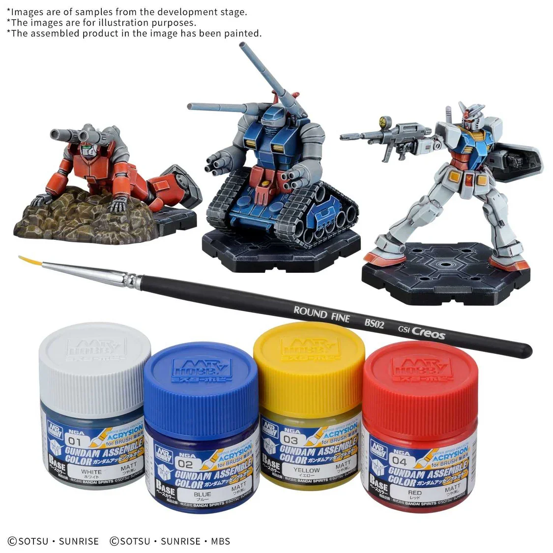 Gundam Assemble Paint Pack 01 (PA01)