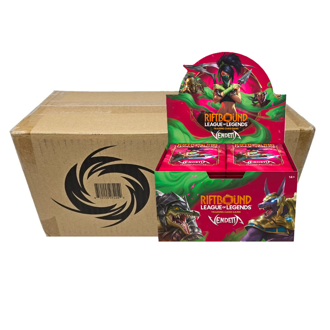 Riftbound League of Legends TCG: Vendetta Booster Box (Set 4) - CASE of 6