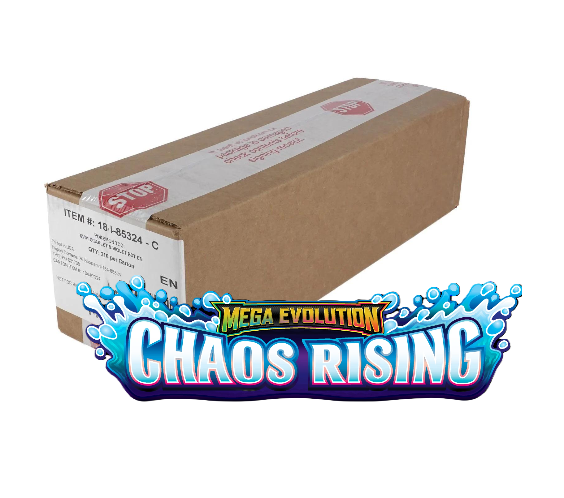 Pokémon: Chaos Rising Booster Box Case