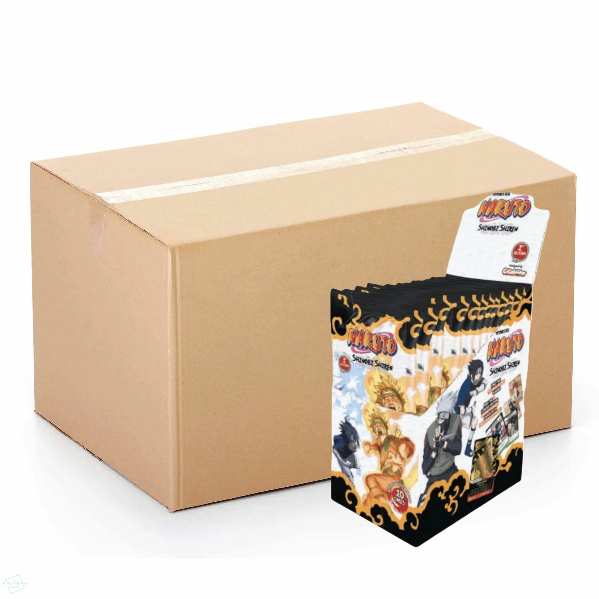 Naruto Mythos TCG: Shinobi Shiren (Set 2) - Booster Box Case of 12 (1st Edition)