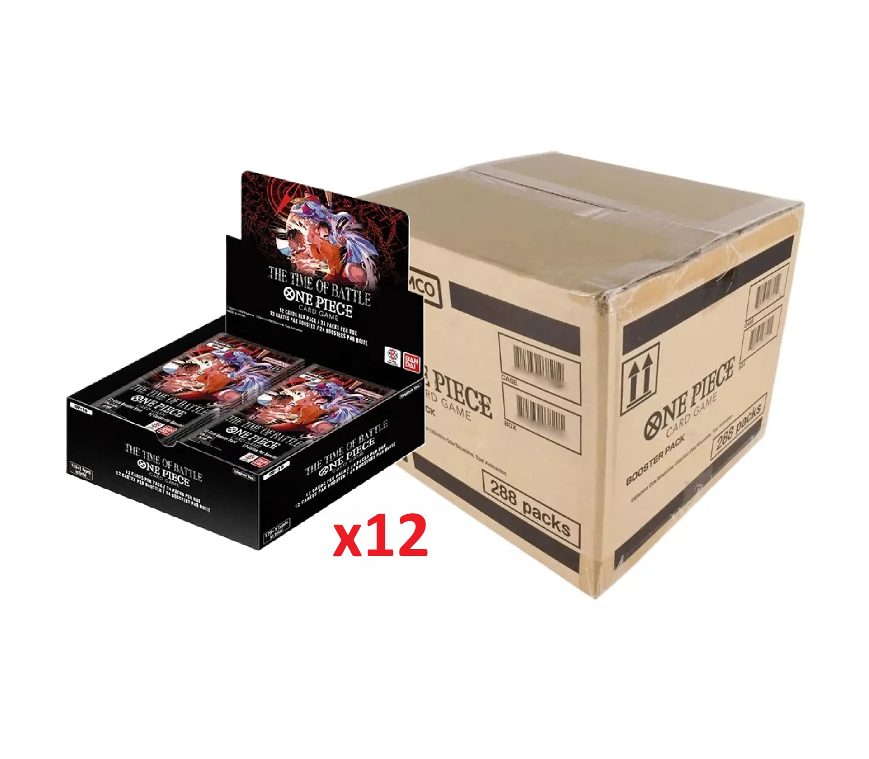 One Piece Card Game: The Time of Battle (OP-16) Booster Box - Case of 12
