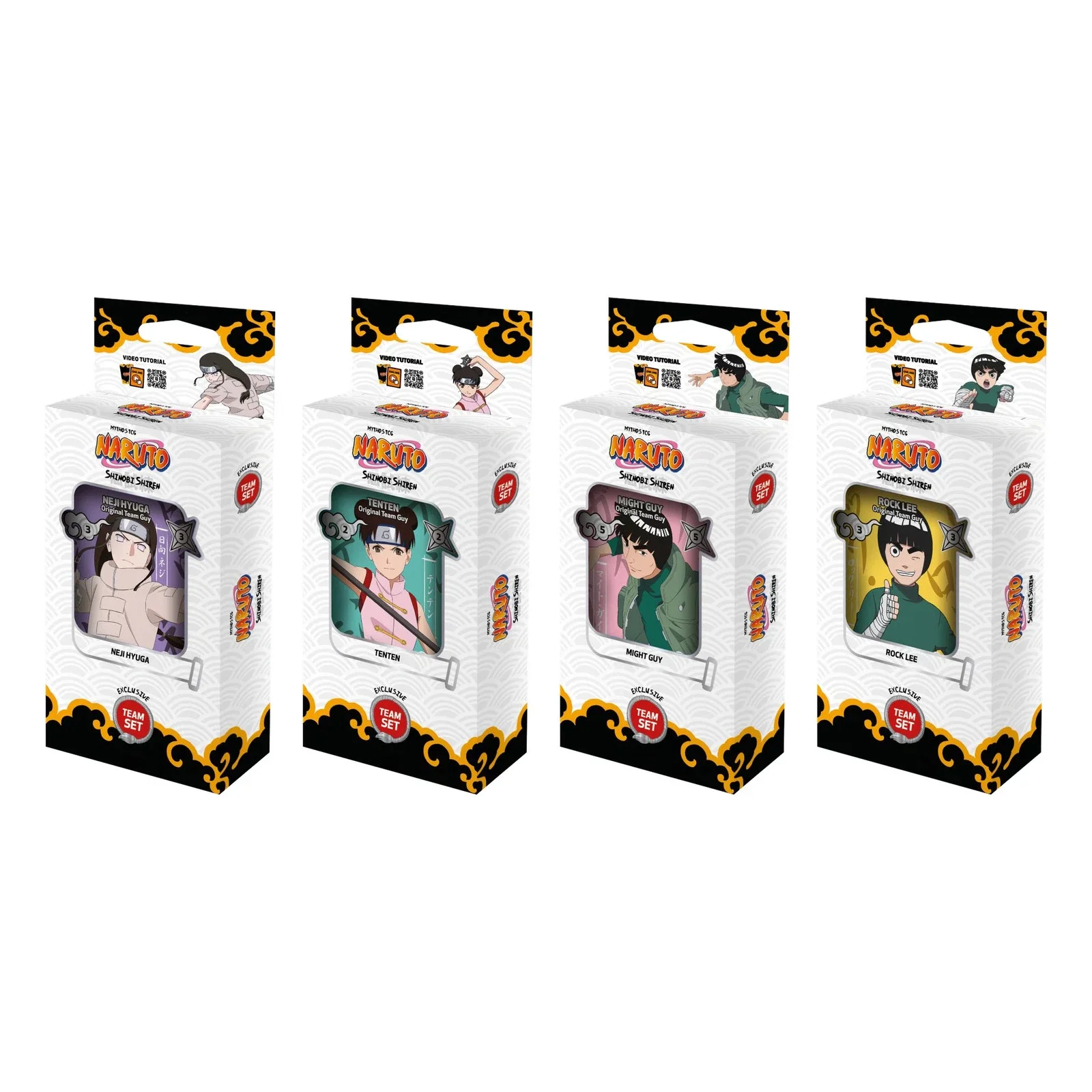 Naruto Mythos TCG: Shinobi Shiren (Set 2) Team Set 1st Edition
